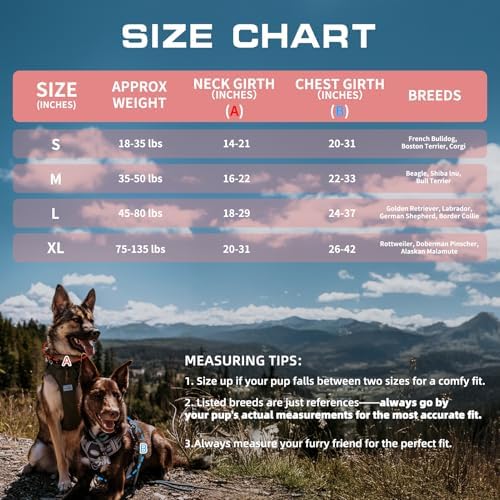 AUROTH Tactical Dog Harness for Large Dogs, Heavy Duty No Pull Pet Vest - Image 6