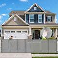Reinforced 42" Tall 195" Extra Wide Retractable Fence Outdoor/Indoor by BabyPetSafetyGate