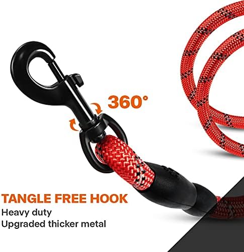 Taglory Rope Dog Leash for Small Medium Dogs, 6 FT Padded Handle - Image 6