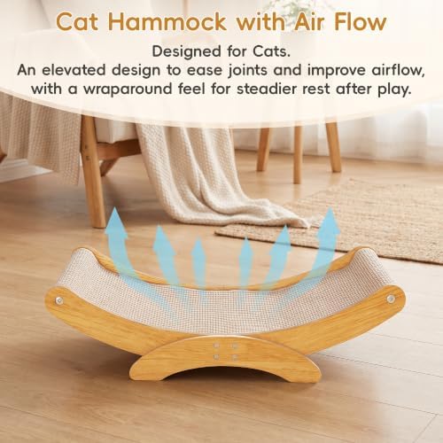 Extra-Larger Sisal Cat Scratcher Bed, Furniture Protector - Image 5