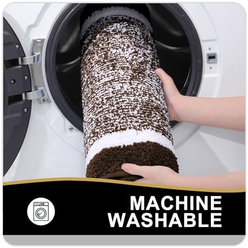 OLANLY Bathroom Rugs 30x20, Soft Absorbent Microfiber Bath Rugs - Image 6
