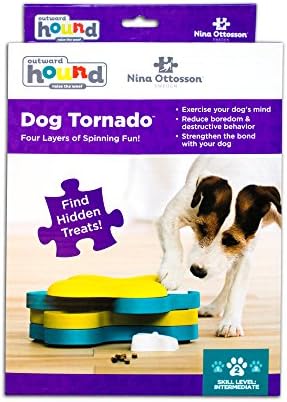 Outward Hound Nina Ottosson Dog Tornado Dog Toy Treat Puzzle - Image 2