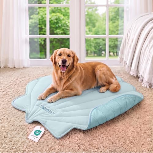 Vagascape Dog Crate Pad, Reversible Warm/Cooling Mat by Vagascape