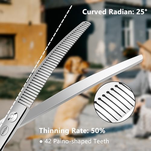 HASHIMOTO Curved Fluffer Scissors - Image 3