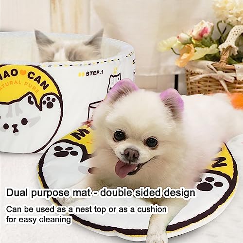 寵幸 Ramen Noodle Cat Bed, Soft Warm Washable - Image 4