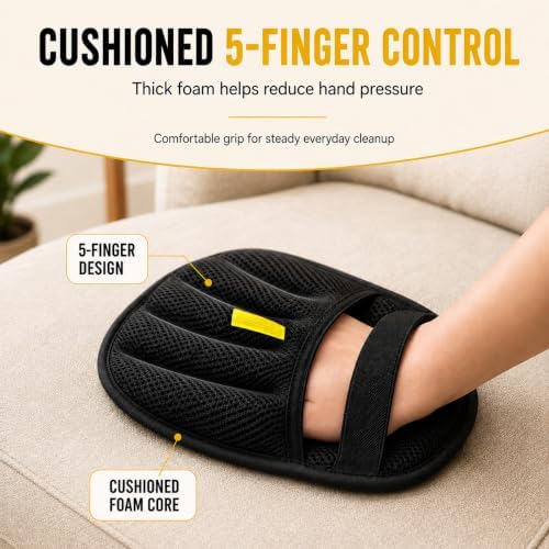Pet Hair Removal Glove for Dogs & Cats - Image 3
