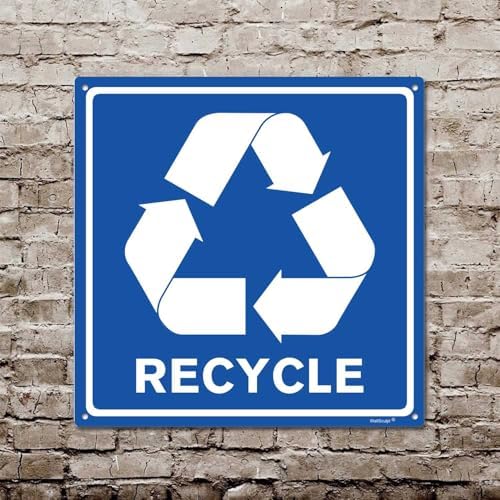 Recycle Aluminum Metal Sign | Indoor Outdoor UV Stable & Weatherproof | Office - Image 4