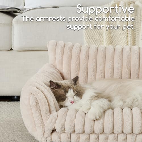 Hollypet Cat Bed Small Dog Orthopedic Couch Beds - Image 4