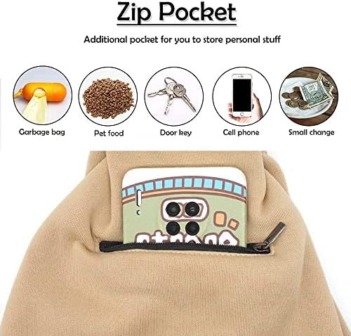 NATUYA Small Dog Carrier Sling Cat Sling, Adjustable Strap Hand Free Pet Puppy - Image 5