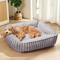 Orthopedic Large Dog Bed Calming Pet Sofa Bed 32''x24'' Grey by Unknown
