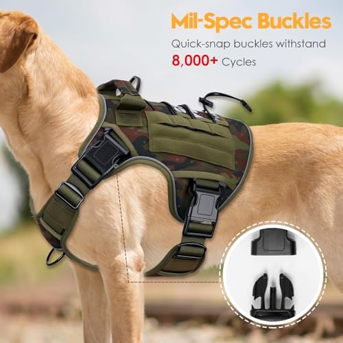 Heavy-Duty Tactical Dog Harness - Image 3