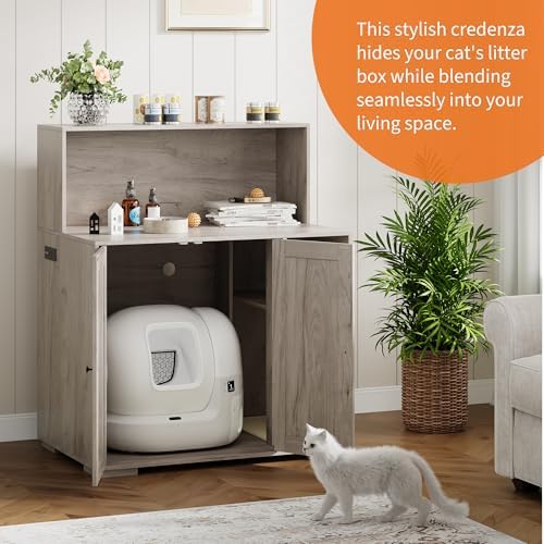 Garvee Dog-Proof Large Cat Litter Box Enclosure - Image 4