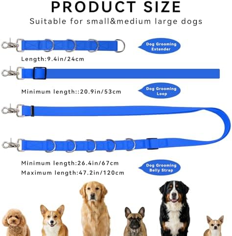 Waterproof Dog Grooming Belly Strap - Image 4