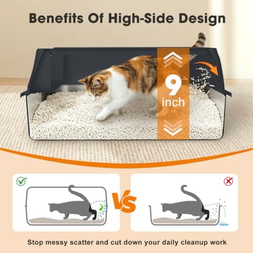 AIPERRO Stainless Steel Litter Box - Image 5