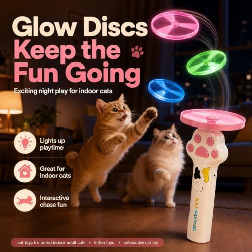 Cat Toy Launcher for Kitten Toys, Cat Toys Interactive, Automatic Cat Toy - Image 4