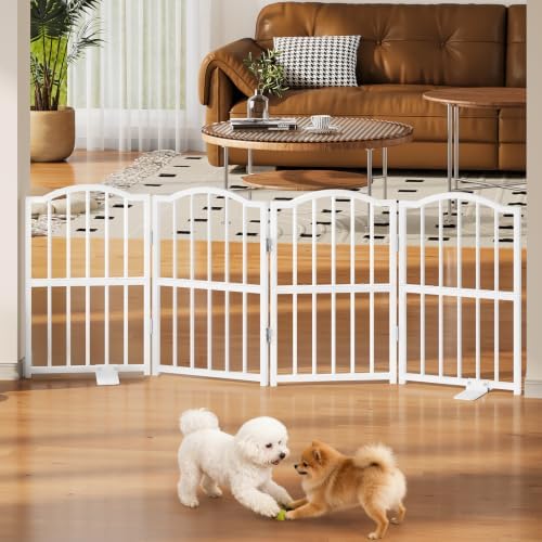 Snughome Dog Gate Indoor, 23.62" H Freestanding Short Dog Door Gates - Image 3