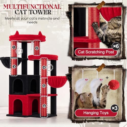 Globlazer Gothic Cat Tree Tower - Image 5