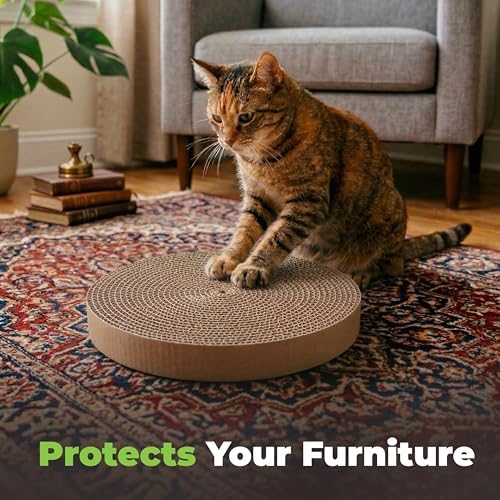 Catify Spin n' Scratch Cat Scratch Pad Refill - Image 5