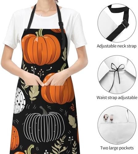 Art Apron with Pocket for Women Men - Image 2