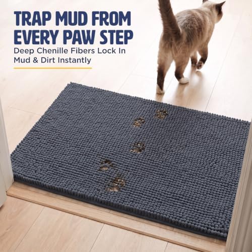 Muddy Mat® | XL Cat Litter Mat 48"x60", Litter Trapping Mat, Super Absorbent - Image 7