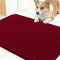 OLANLY Dog Door Mat for Muddy Paws 24x16, Super Absorbent Chenille Mud Mat by OLANLY