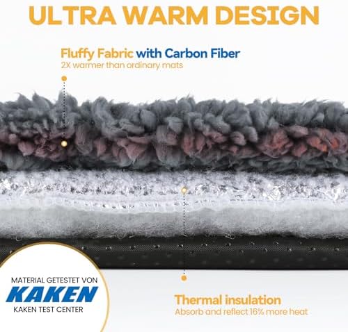 Mora Pets Self Warming Cat Bed Self Heating Cat Dog Mat Pet Pad Extra Warm - Image 3