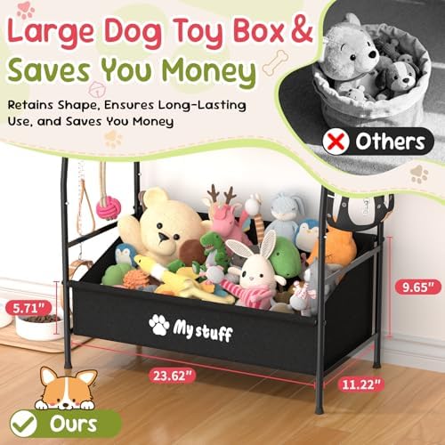 Kaiferty Large Dog Toy basket, Toy Box - Image 4