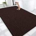 OLANLY Thick Chenille Large Bathroom Rugs 70x46, Absorbent Bath Mat by OLANLY