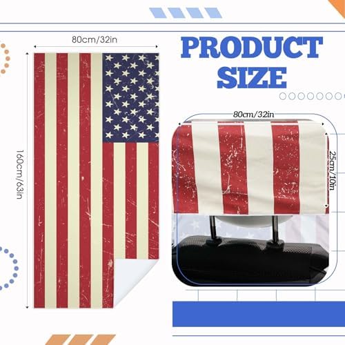 Hahafelt 2 Pack Car Seat Towel Cover - Image 2