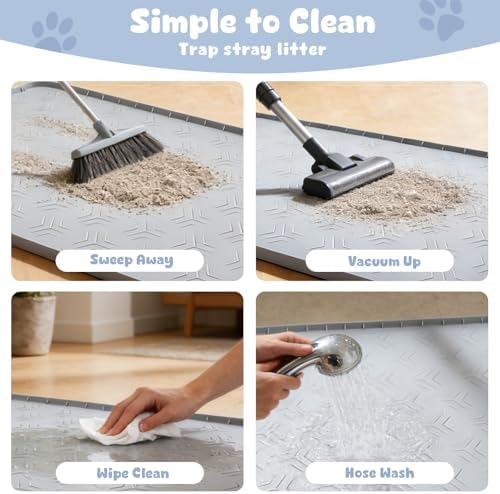 JUJOMAT Cat Litter Box Mat - Image 3