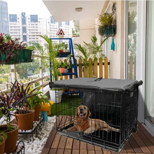 Dog Crate Cover 36 Inch Waterproof 600D Oxford - Image 6