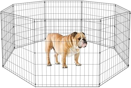 Dog Playpen for Outdoor and Indoor, Pet Playpen for Indoor and Outdoor Dog by CAPM