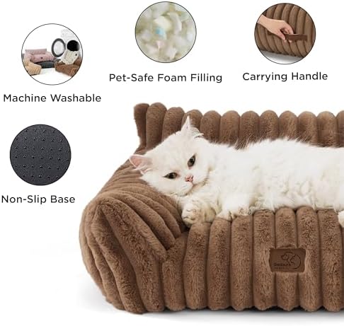 Bedsure ComfyFleece® Shown on TV Fluffy Dog Couch - Image 5