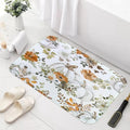 Sanzugh Cute Fall Pumpkin Bath Mat Rug by Sanzugh