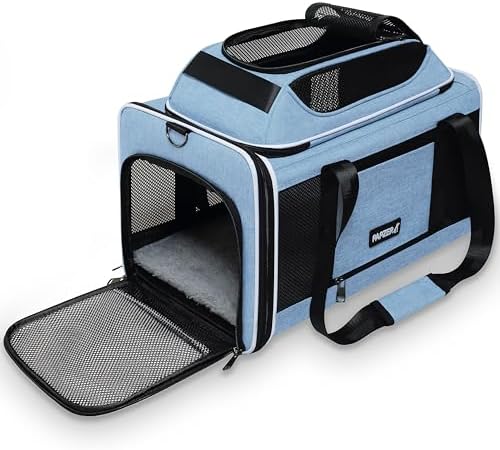 Cat Carrier Top-Expandable 18x11x11, United Delta American Airline Approved by Comfortforyourpets
