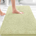OLANLY Small Bathroom Rugs 30x18, Extra Soft Absorbent Chenille Bath Rugs by OLANLY