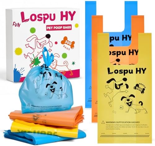 Poop Bags for Dogs, Pet Waste Bag for Waste Refuse Cleanup, Outdoor Puppy by Unknown
