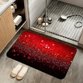 Diatomaceous Earth Bath Mat, Glitter Non-Slip Thin Absorbent Fast Drying Easy by ZTHLL