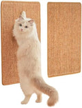2 Pack Cat Scratch Pad, Sisal Scratcher Mat Rug, 23.6x15.7in by Unknown