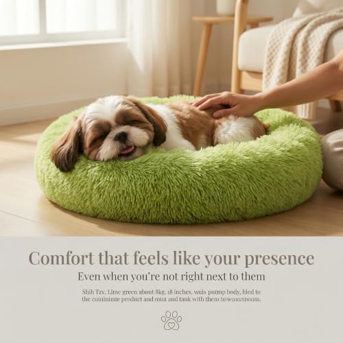 nononfish Calming Donut Dog Bed - Image 2