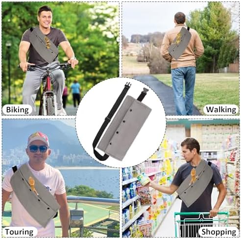 Bearded Dragon Sling Carriers and Leash Harness, Adjustable Harness - Image 6