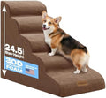 Miorun Dog Stairs for High Beds, 24.5" Foam Pet Ramp Step for Small Dogs by Miorun