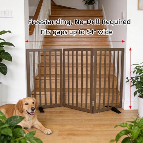 ZJSF Freestanding Indoor Dog Gate - Image 2