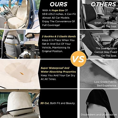 Waterproof Car Seat Cover Towel - Image 4