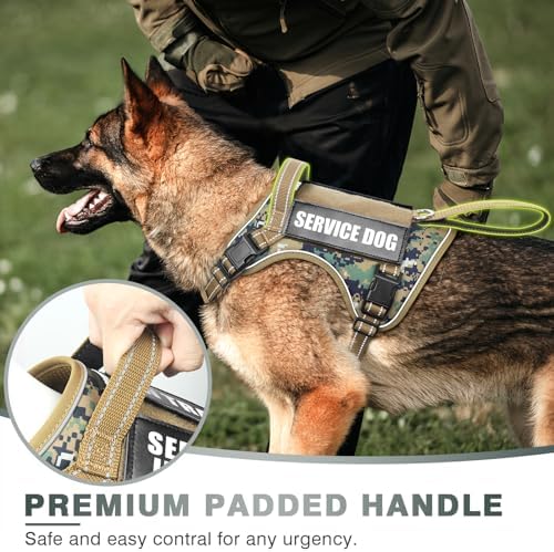 WINSEE Tactical Dog Harness, No Pull Dog Harness - Image 2