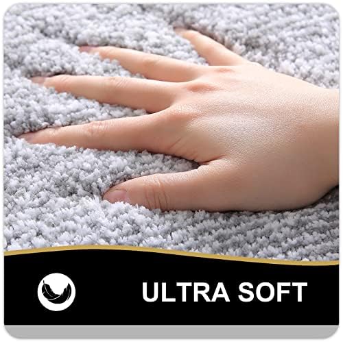 OLANLY Bathroom Runner Rugs 44x24, Long Bath Mats - Image 2