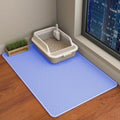 Cat Litter Mat, Double Layer Cat Litter Box Mat by HCY%26WLD