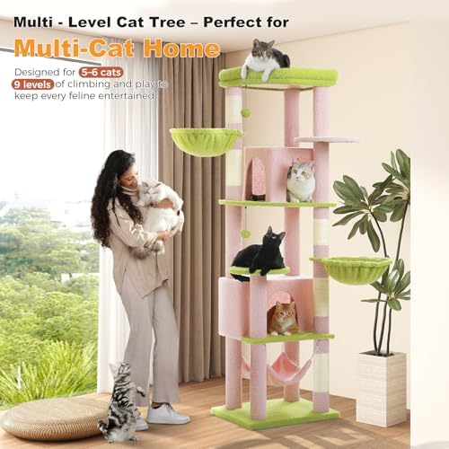 MUTTROS 71.2" Tall Cat Tree - Image 5