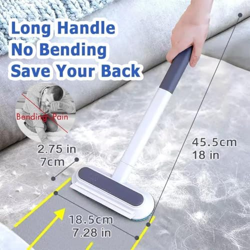 4 in 1 Pet Hair Remover, Effective Cat and Dog Hair Removal Cleaning Tool - Image 2