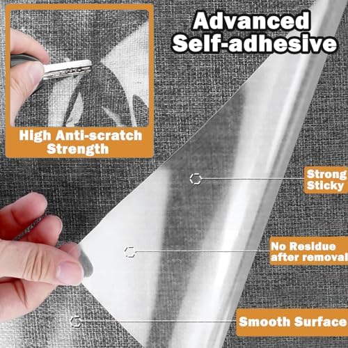 Cat Scratch Furniture Protector 14Pack Clear Anti Cat Scratch Protector - Image 4